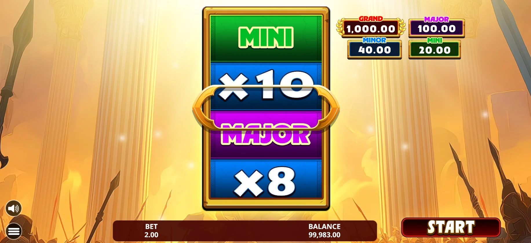 Law of Athena - paglulunsad ng Treasure Bonus gamit ang prize wheel